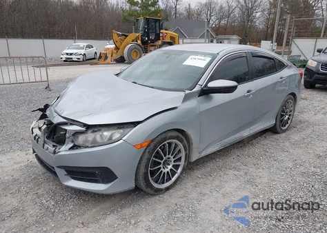 2017 Honda Civic Lx from USA, damaged, VIN 19XFC2F54HE011053